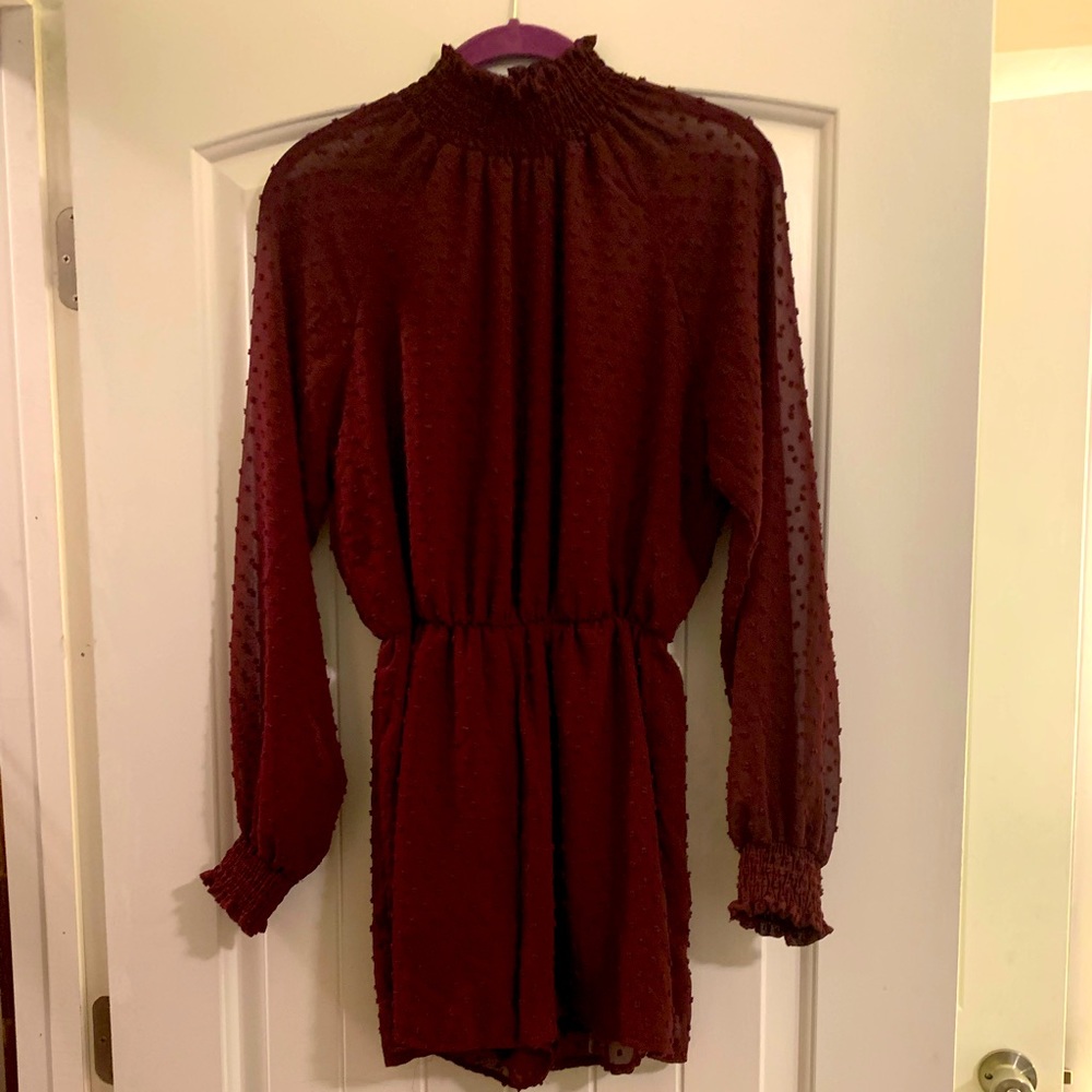 Very nice burgundy dress